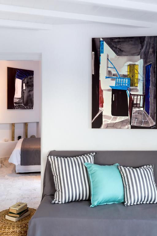 Bay Bees Sea View Suites & Homes Platys Gialos  Rum bild