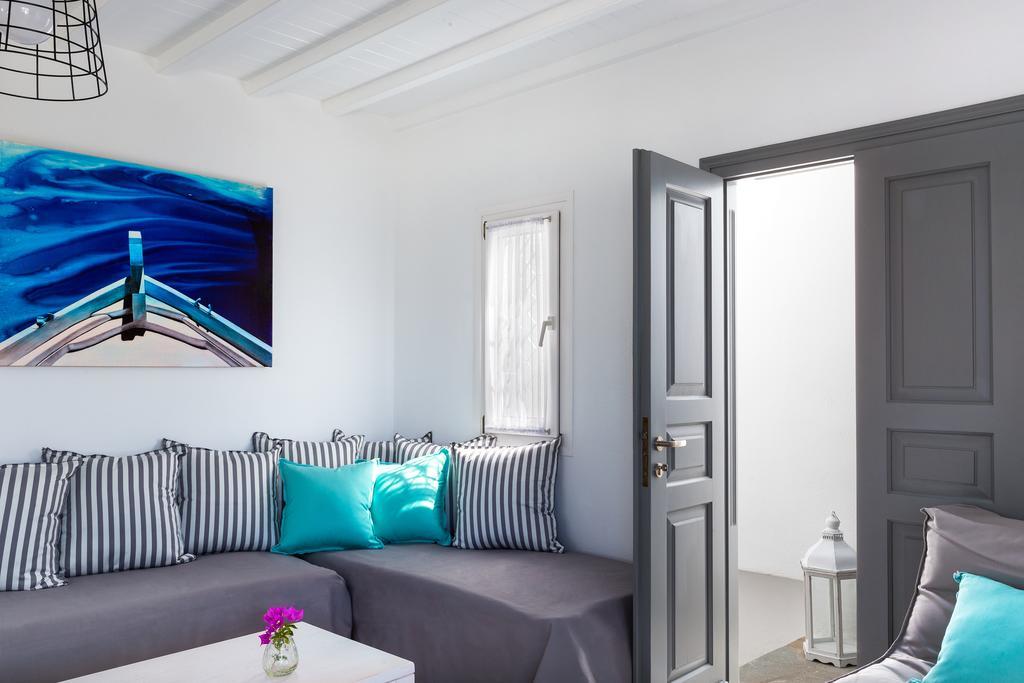 Bay Bees Sea View Suites & Homes Platys Gialos  Rum bild