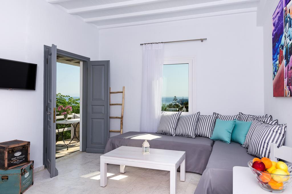 Bay Bees Sea View Suites & Homes Platys Gialos  Rum bild