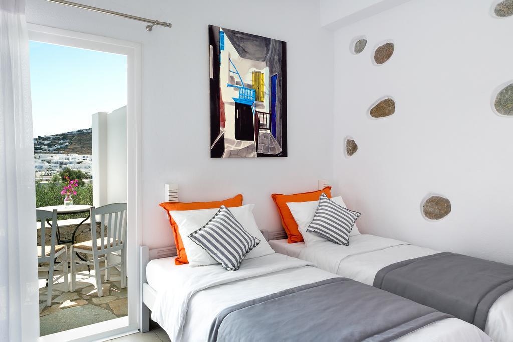 Bay Bees Sea View Suites & Homes Platys Gialos  Rum bild