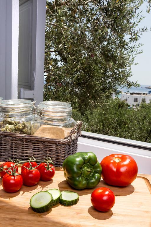 Bay Bees Sea View Suites & Homes Platys Gialos  Rum bild