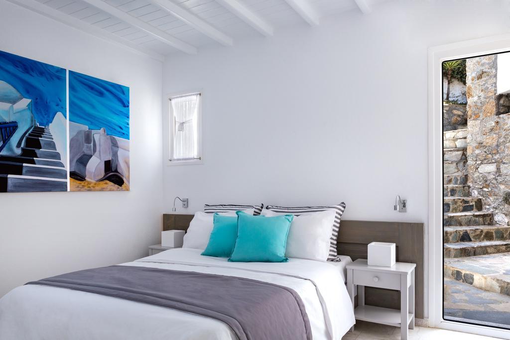 Bay Bees Sea View Suites & Homes Platys Gialos  Rum bild